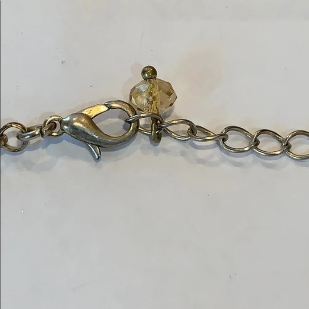 Nice quality beautiful statement silvertone
